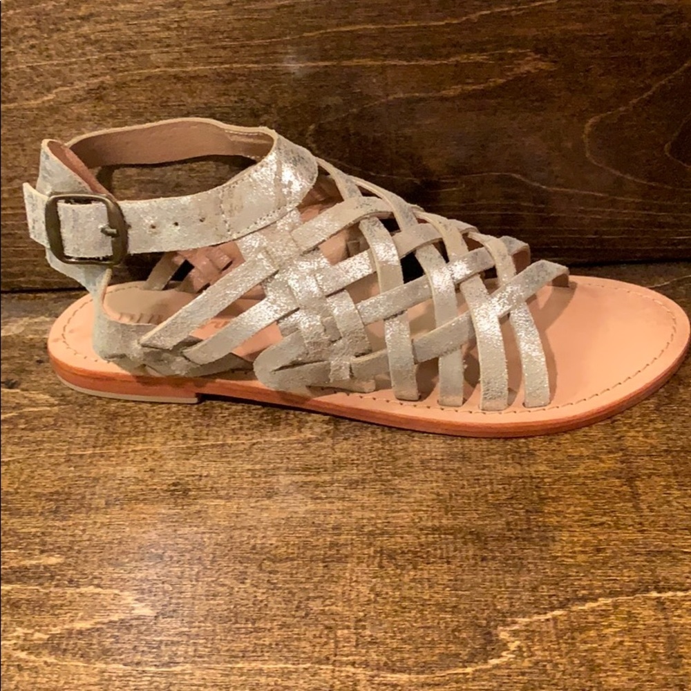 Diba True silver metallic sandal